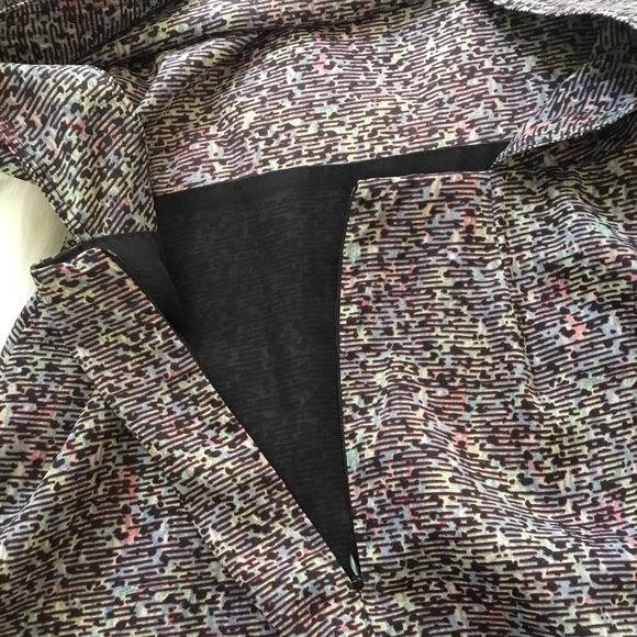 BCBGeneration Cold Shoulder Watercolor Dress - Picture 9 of 11